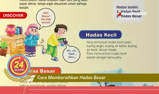 cara membersihkan hadas besar