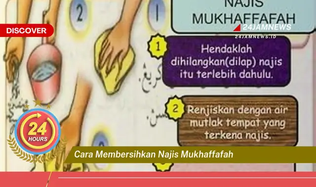 cara membersihkan najis mukhaffafah
