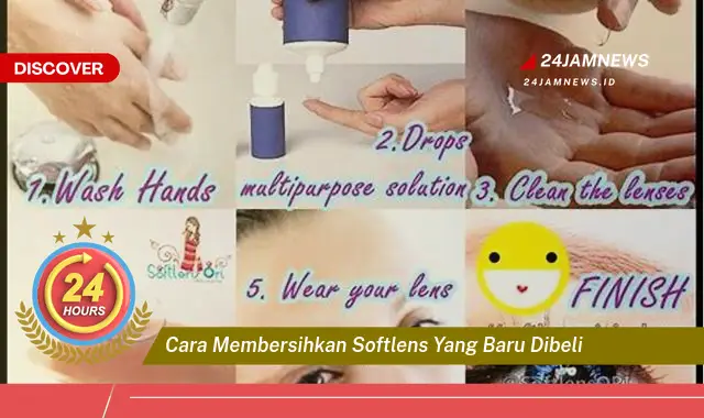 cara membersihkan softlens yang baru dibeli