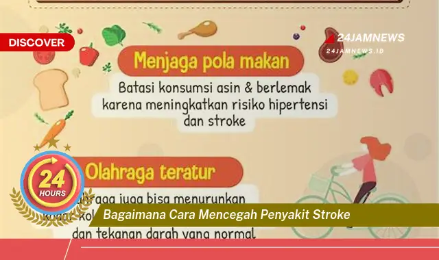 bagaimana cara mencegah penyakit stroke