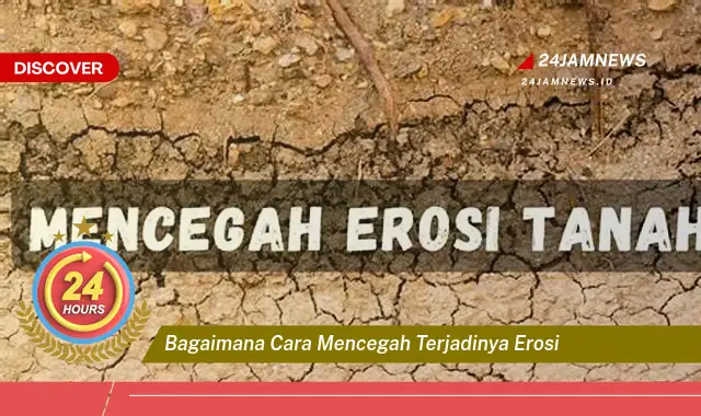 bagaimana cara mencegah terjadinya erosi