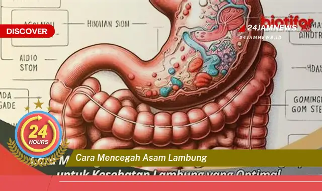 cara mencegah asam lambung