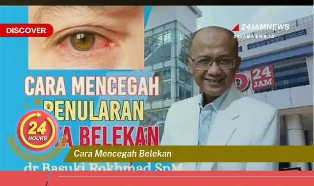 cara mencegah belekan