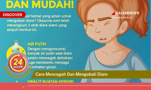 cara mencegah dan mengobati diare
