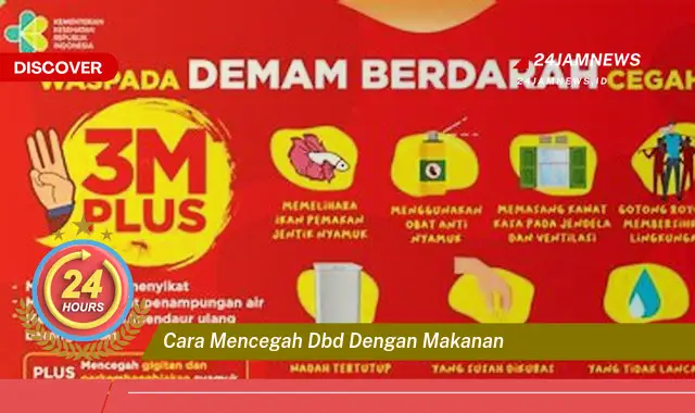 cara mencegah dbd dengan makanan