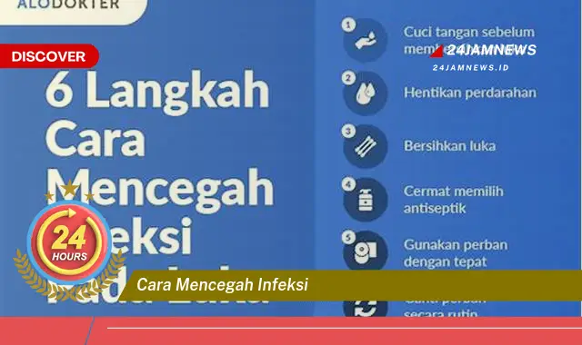 cara mencegah infeksi