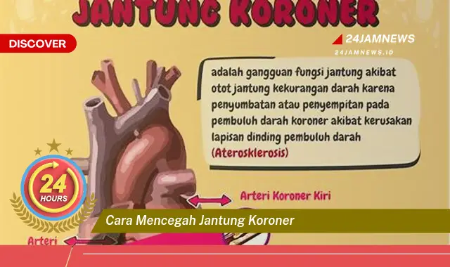 cara mencegah jantung koroner