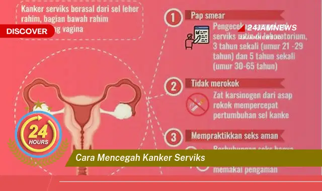 cara mencegah kanker serviks