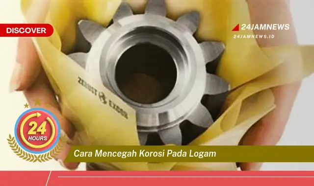 cara mencegah korosi pada logam
