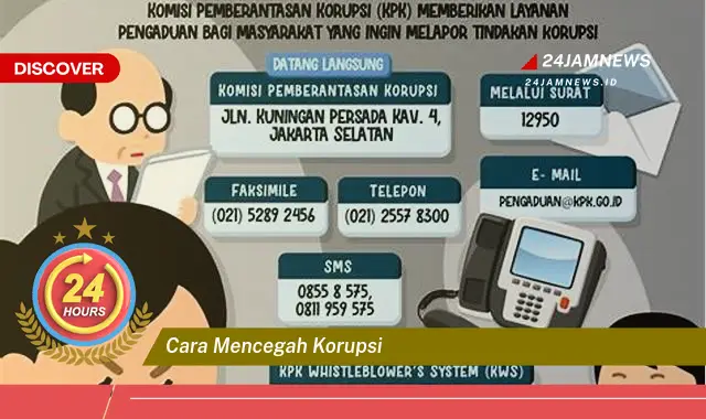 cara mencegah korupsi