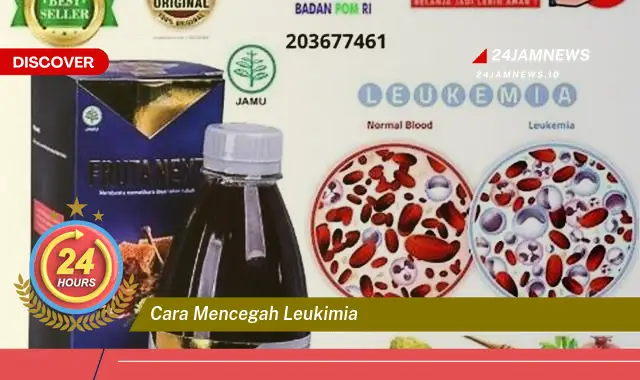 cara mencegah leukimia