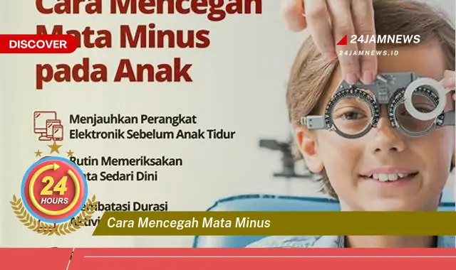 cara mencegah mata minus