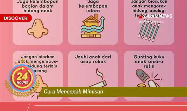 cara mencegah mimisan