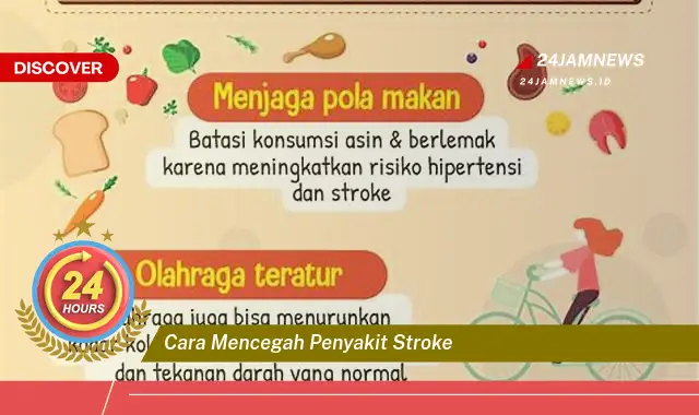 cara mencegah penyakit stroke