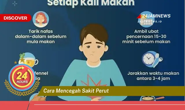 cara mencegah sakit perut