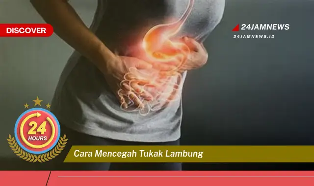 cara mencegah tukak lambung