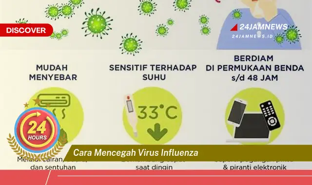 cara mencegah virus influenza