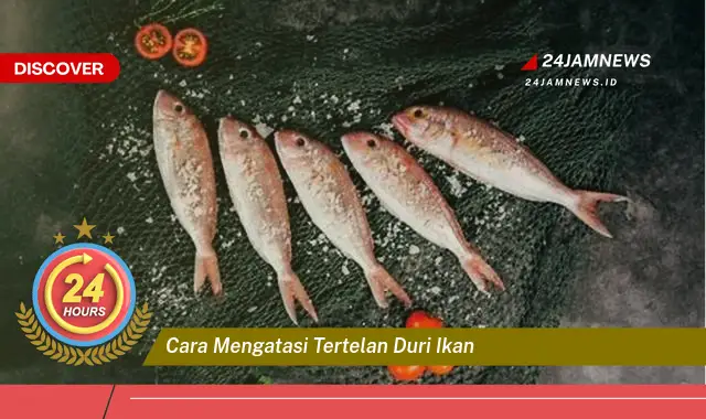 cara mengatasi tertelan duri ikan