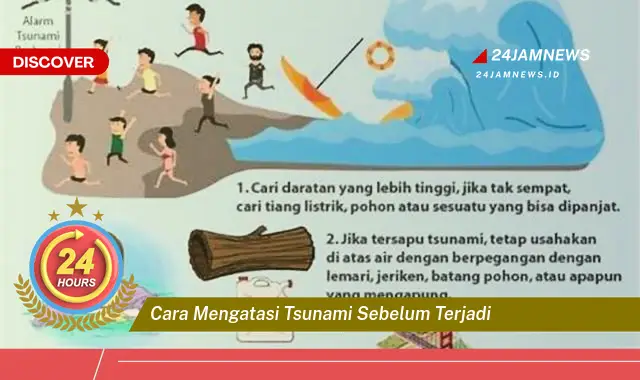 cara mengatasi tsunami sebelum terjadi