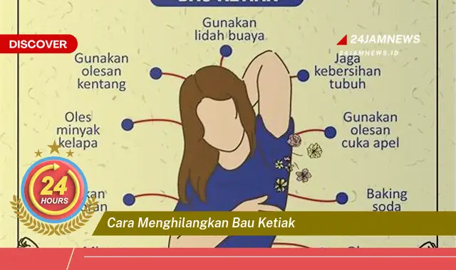 cara menghilangkan bau ketiak