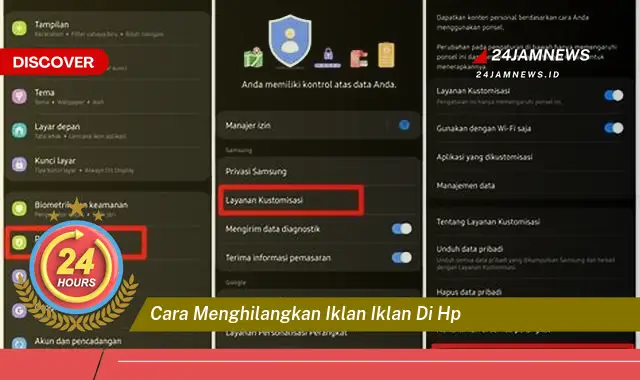 cara menghilangkan iklan iklan di hp