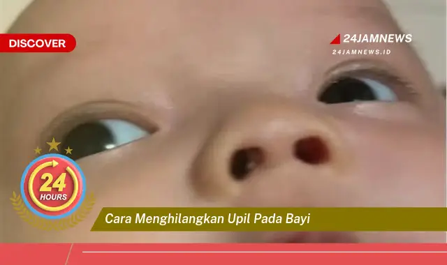 cara menghilangkan upil pada bayi