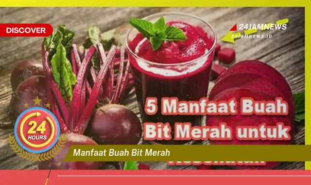 Temukan Manfaat Buah Bit Merah untuk Kesehatan Tubuh Anda