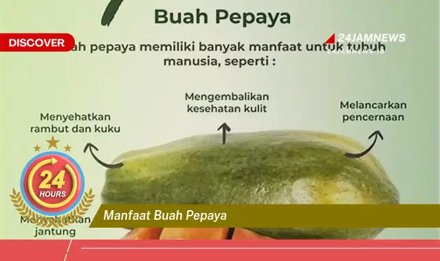 Temukan Manfaat Buah Pepaya untuk Kesehatan, Kecantikan, dan Diet Anda