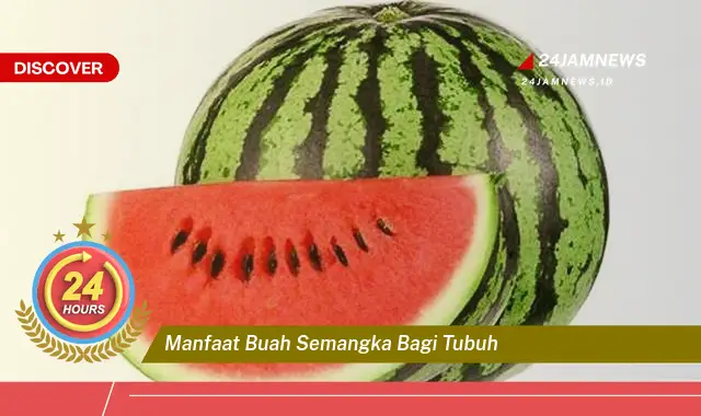 Temukan Manfaat Buah Semangka bagi Tubuh, Dari Kesehatan Jantung Hingga Kulit Cantik