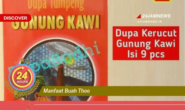 Temukan Manfaat Buah Tho, Khasiat dan Kegunaan untuk Kesehatan