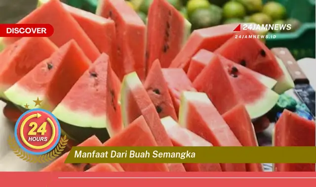 Temukan Manfaat Buah Semangka untuk Kesehatan, Kecantikan, dan Kesegaran Tubuh