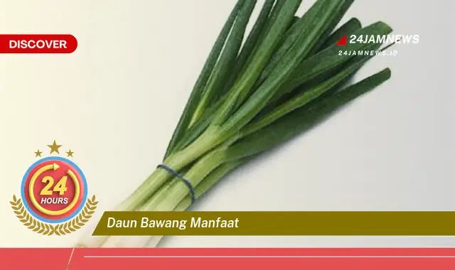 Temukan Manfaat Daun Bawang untuk Kesehatan, Kecantikan, dan Masakan Temukan Manfaat Daun Bawang untuk Kesehatan, Kecantikan, dan Masakan