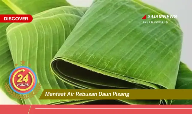 Temukan Manfaat Air Rebusan Daun Pisang untuk Kesehatan Tubuh Anda