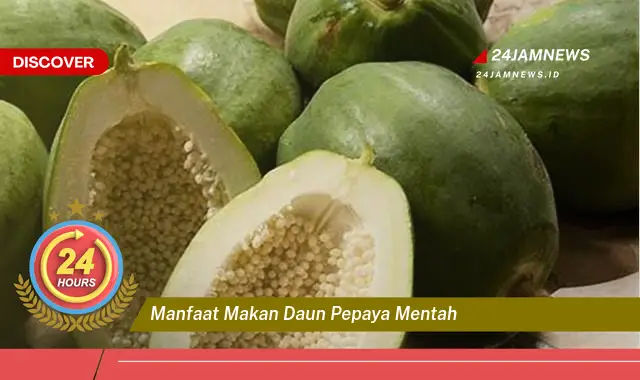 Temukan Manfaat Makan Daun Pepaya Mentah untuk Kesehatan Anda Temukan Manfaat Makan Daun Pepaya Mentah untuk Kesehatan Anda