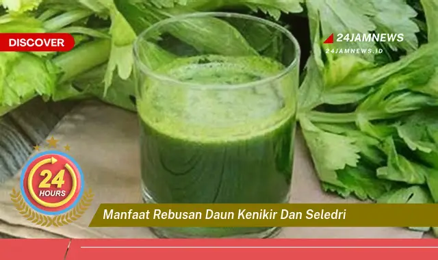 Temukan Manfaat Rebusan Daun Kenikir dan Seledri untuk Kesehatan Anda Temukan Manfaat Rebusan Daun Kenikir dan Seledri untuk Kesehatan Anda
